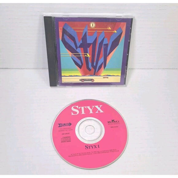 Styx I CD 1998 One Way Records Rare 1972 Album Rock Music OOP Collectible HTF - Picture 1 of 2